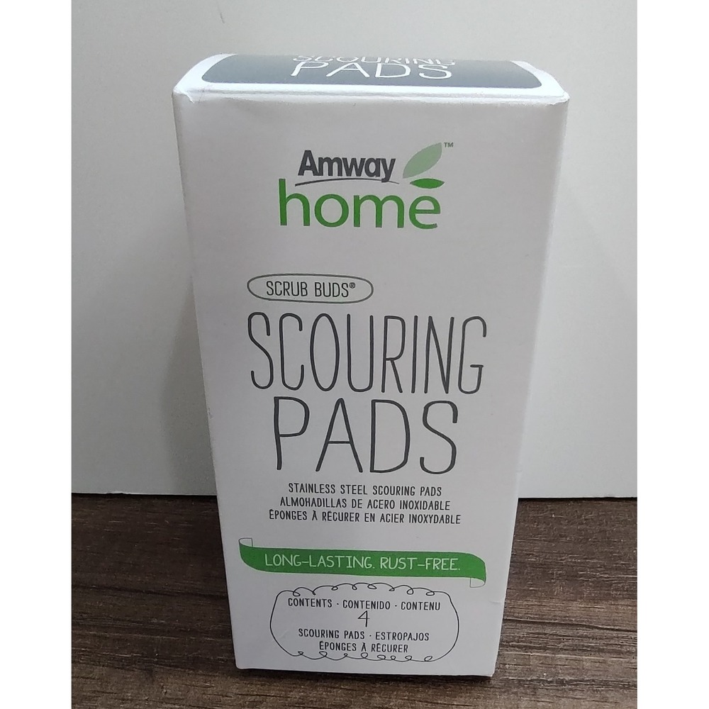 Amway Legacy of Clean Scrub Buds Scouring Pads 4-Pack B9